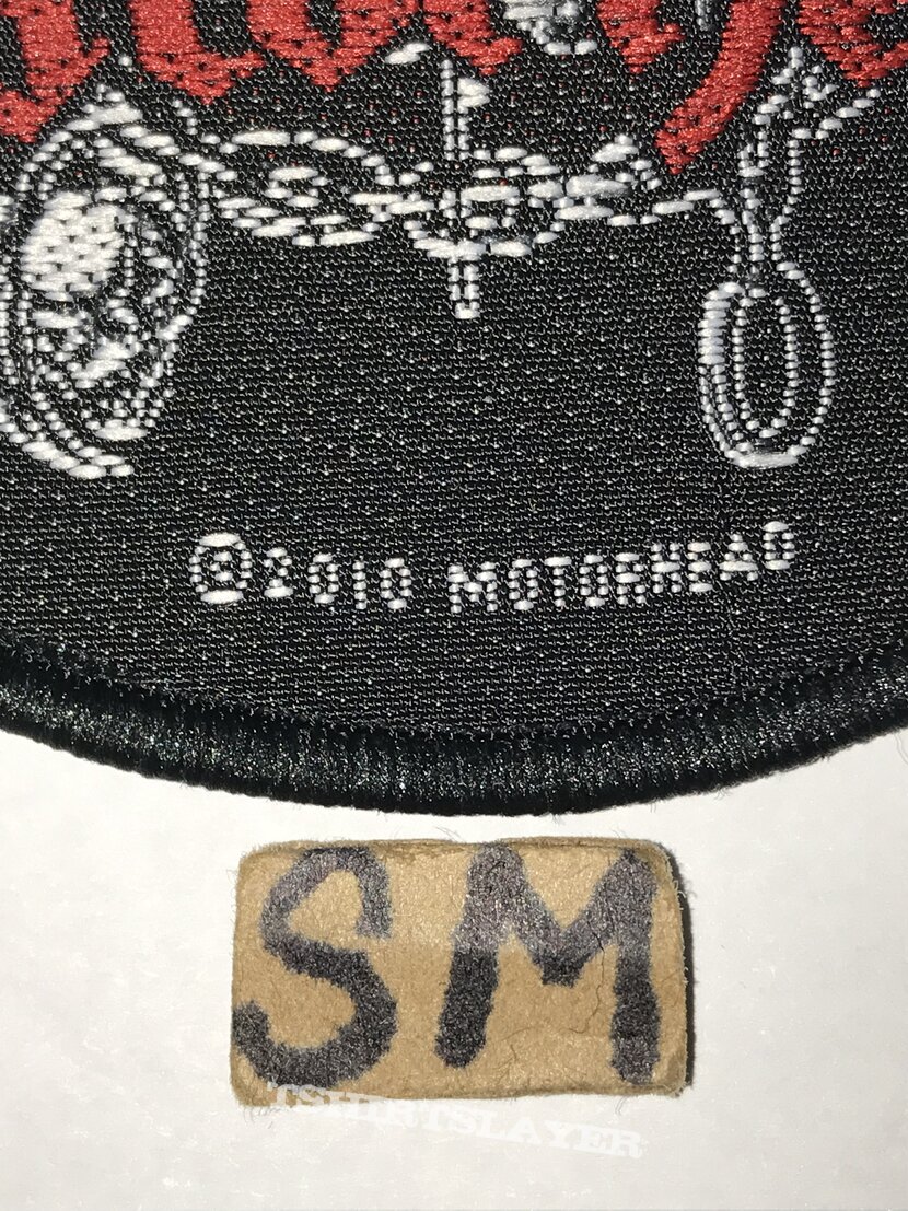 Motörhead War Pig circle patch 