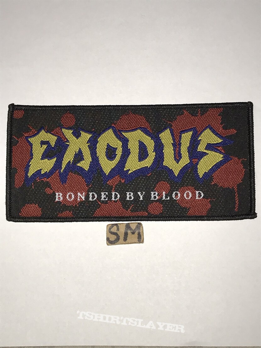 Exodus Bonded By Blood strip patch 