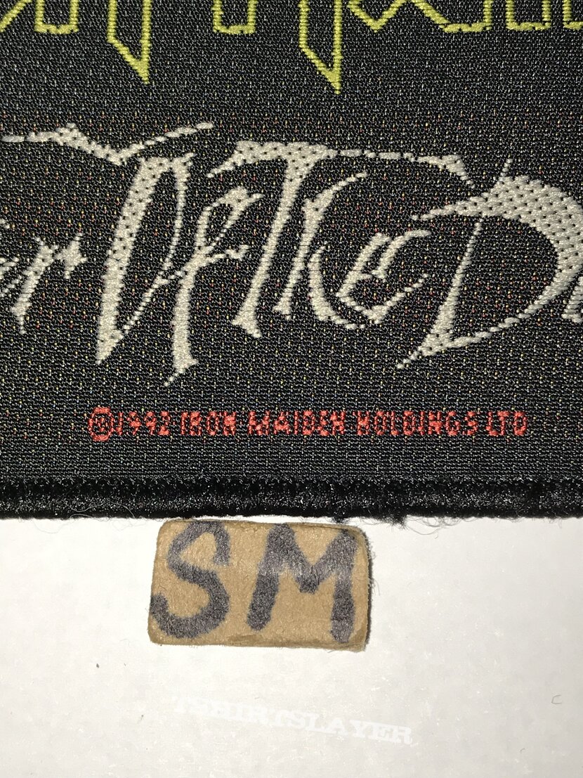 Iron Maiden Fear Of The Dark strip patch 