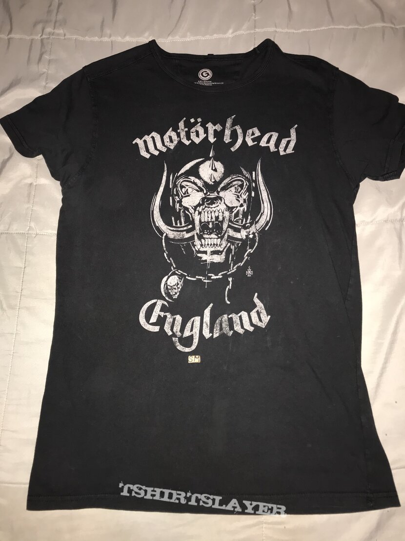 Motörhead, Motörhead England shirt TShirt or Longsleeve (Deathtattooguy ...