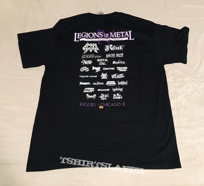 Riot V Legions Of Metal 2022 festival shirt