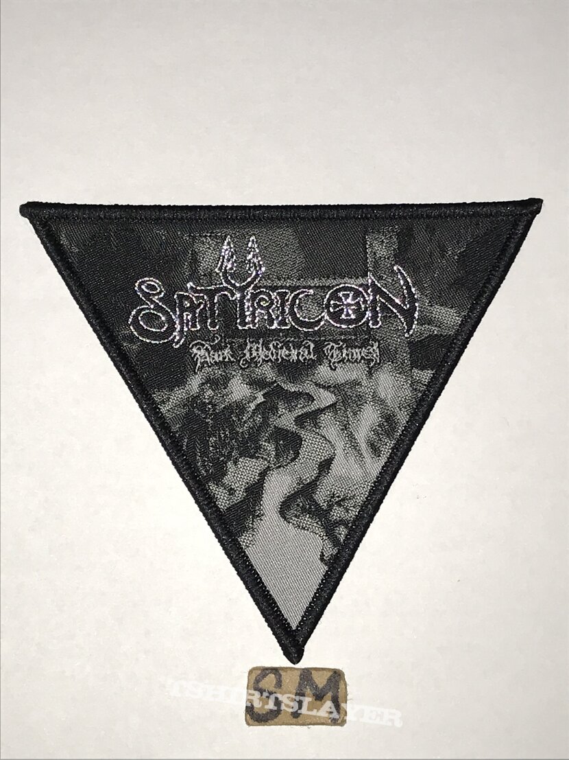 Satyricon Dark Medieval Times triangle patch 