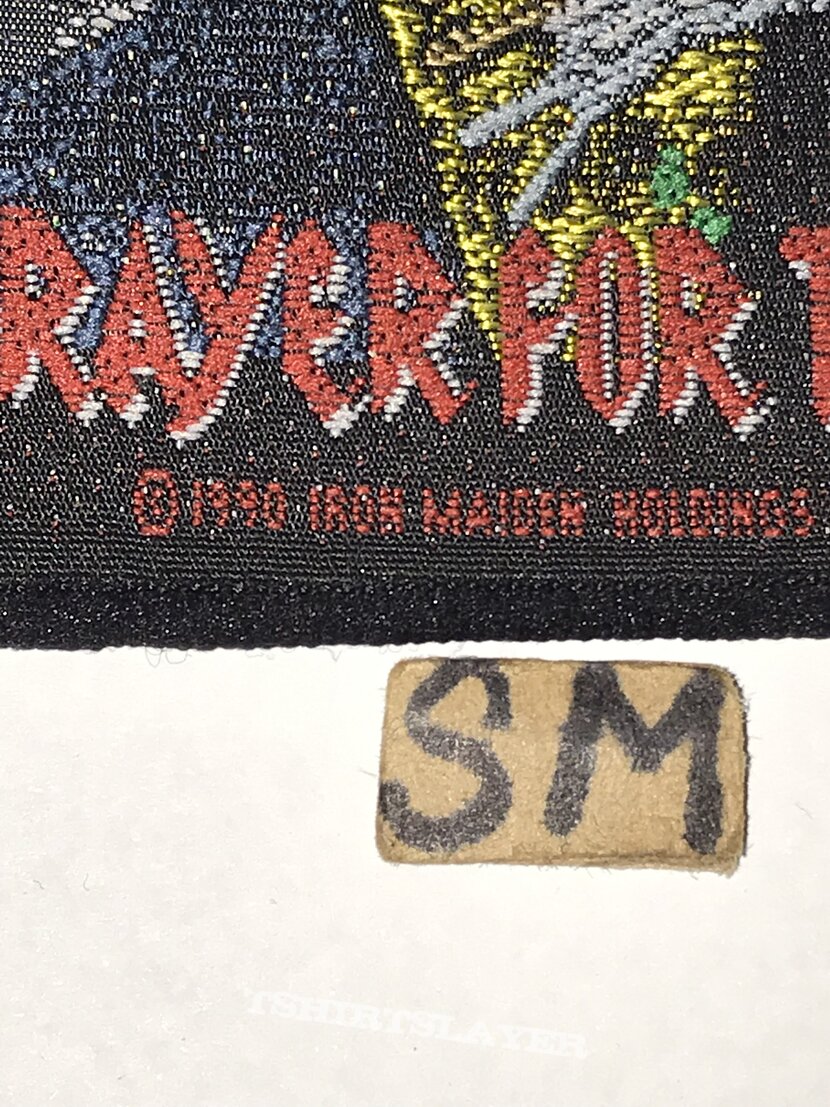 Iron Maiden No Prayer For The Dying patch 