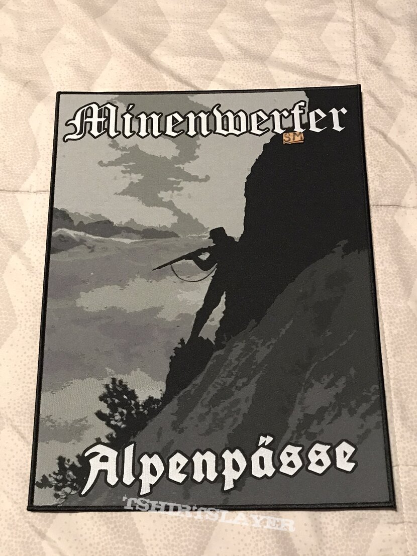 Minenwerfer Alpenpasse back patch 