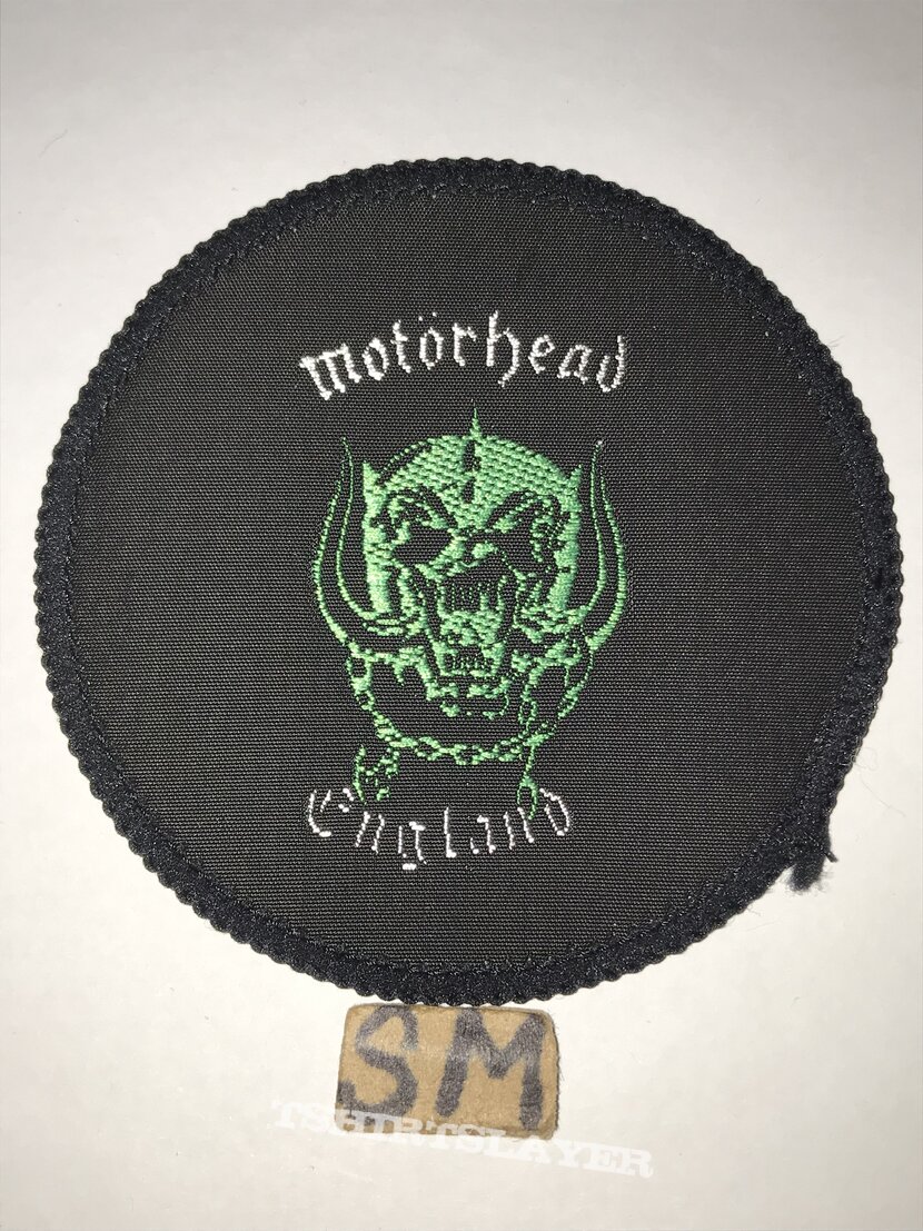 Motörhead England circle patch 