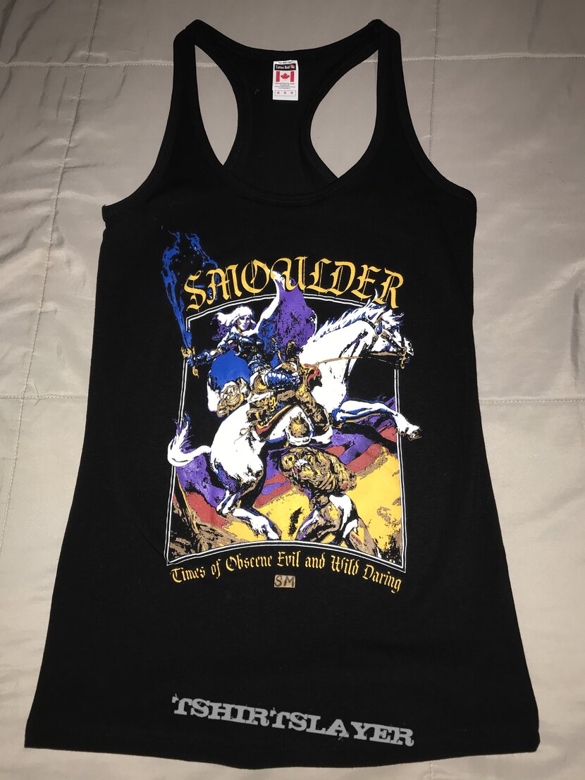 Smoulder Time Of Obscene Evil And Wild Daring tank top | TShirtSlayer ...