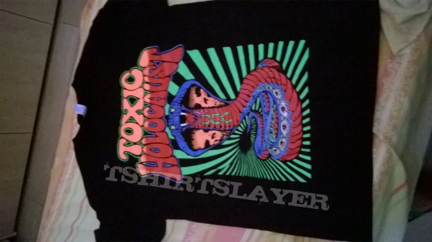 TOXIC HOLOCAUST psychedelic serpent t-shirt 