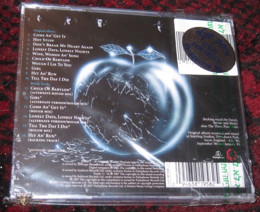 Whitesnake New in the CD&#039;s collection