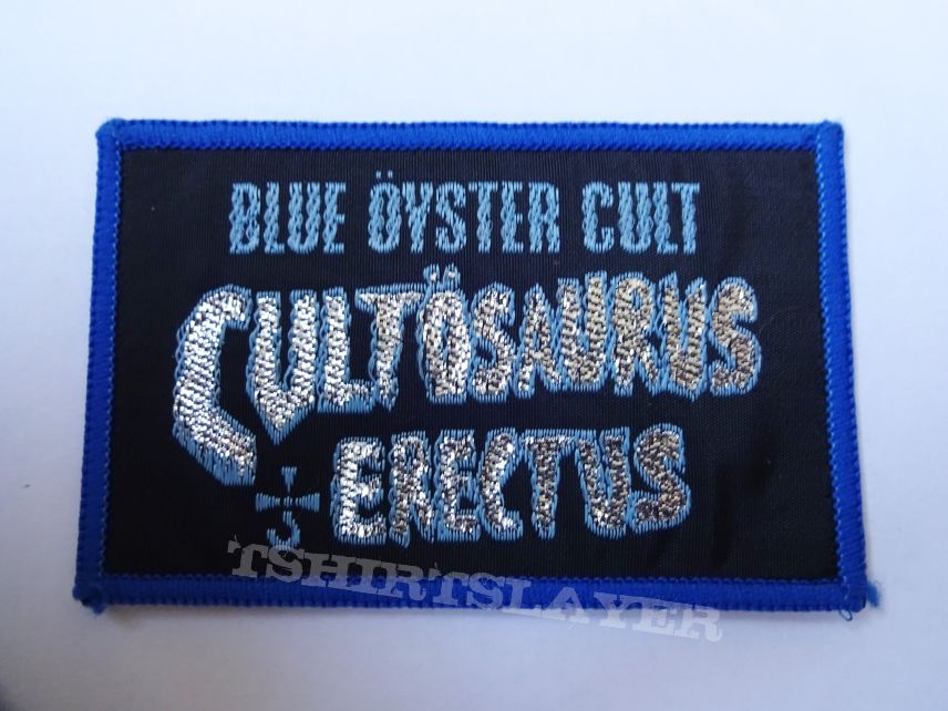 Blue Öyster Cult &quot;Cultösaurus Erectus&quot; vintage patch 
