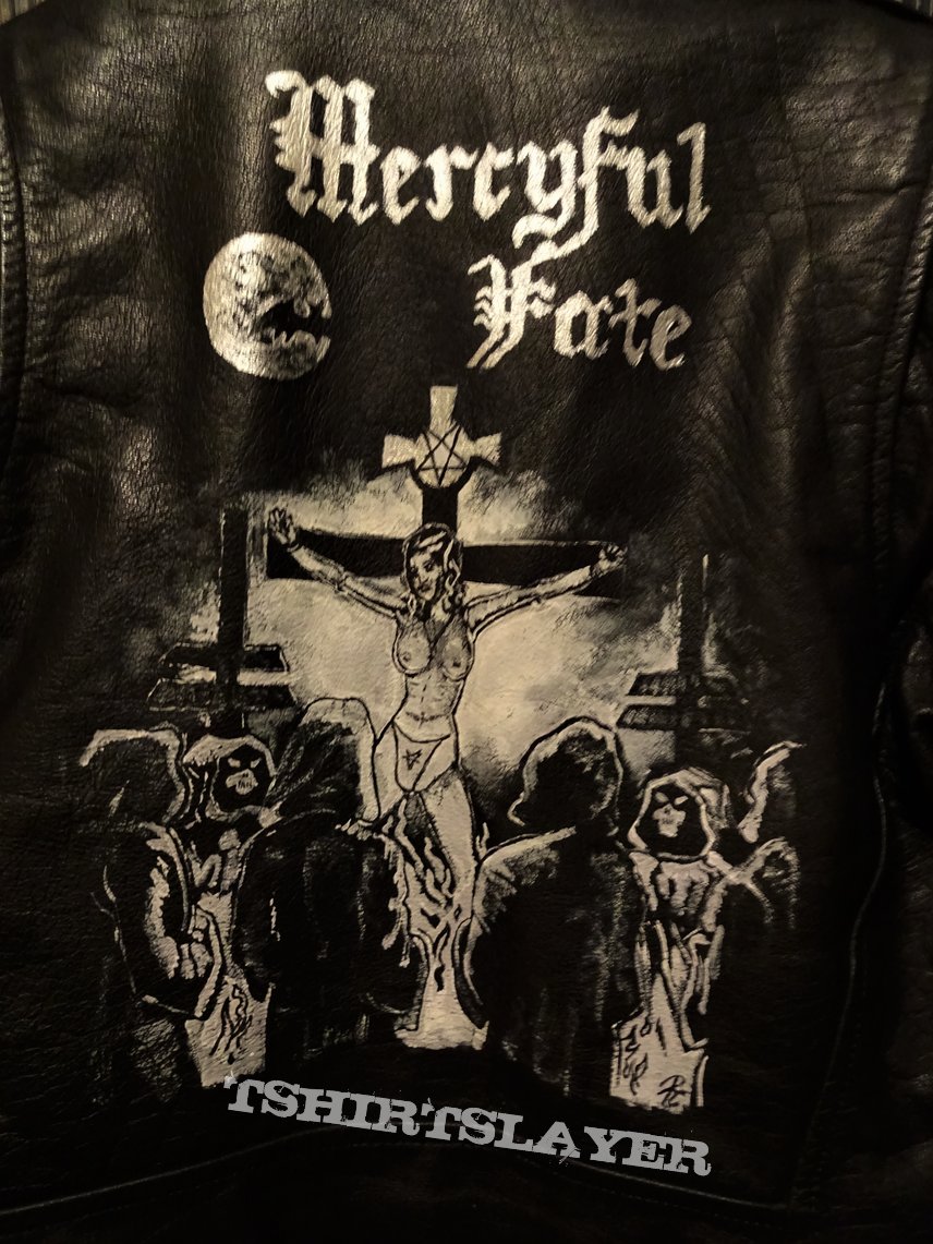 Mercyful Fate Nuns Have No Fun handpainted leather- jacket