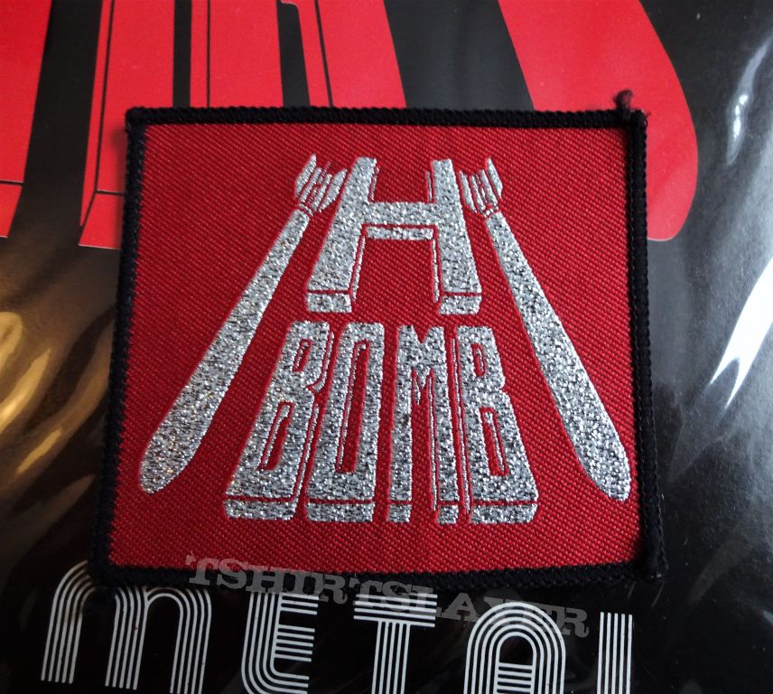 H-BOMB original vintage woven patch 