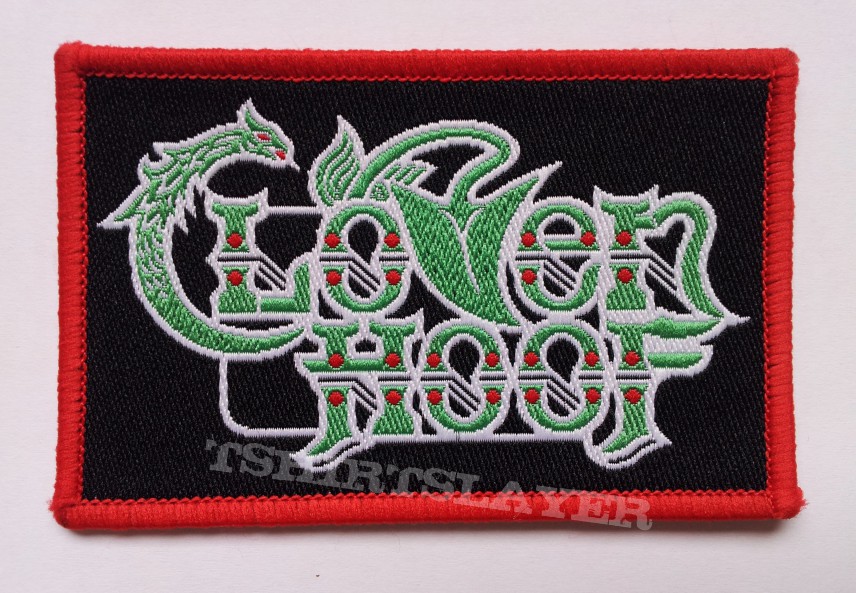 Cloven Hoof official Logo Patch red borders