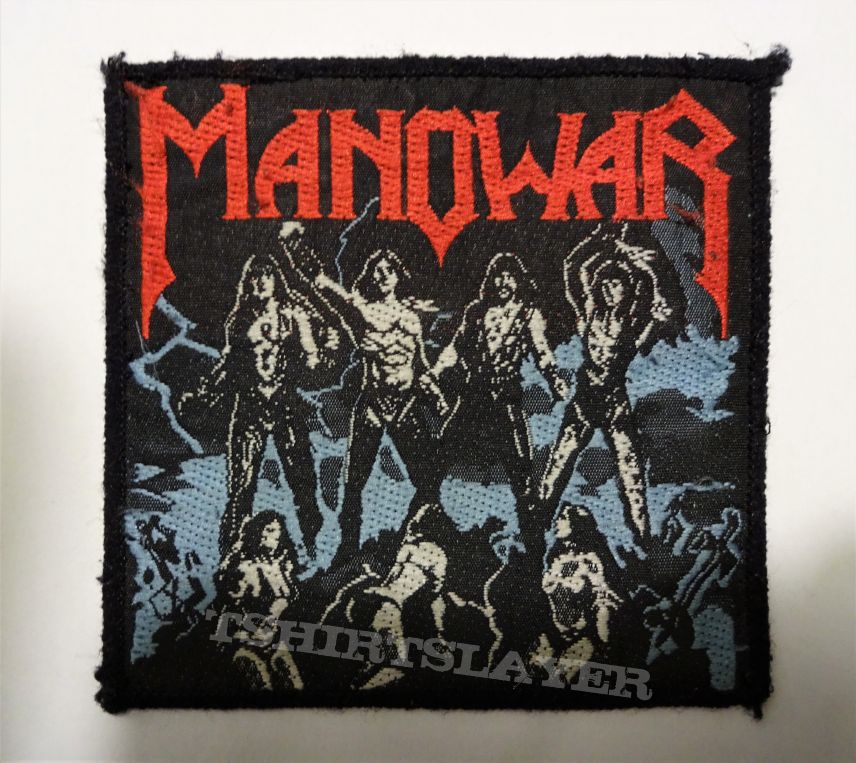 MANOWAR Fighting the World vintage patch