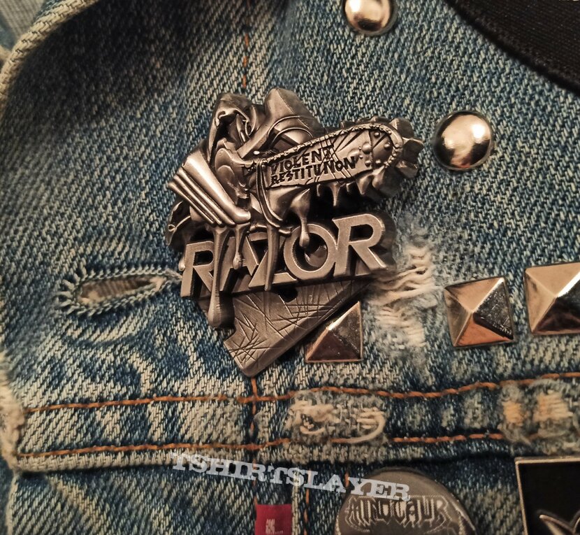 RAZOR Violent Restitution Metal Pin 