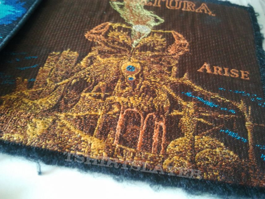 Sepultura "Arise" woven patch Sepultura "Arise" woven patch