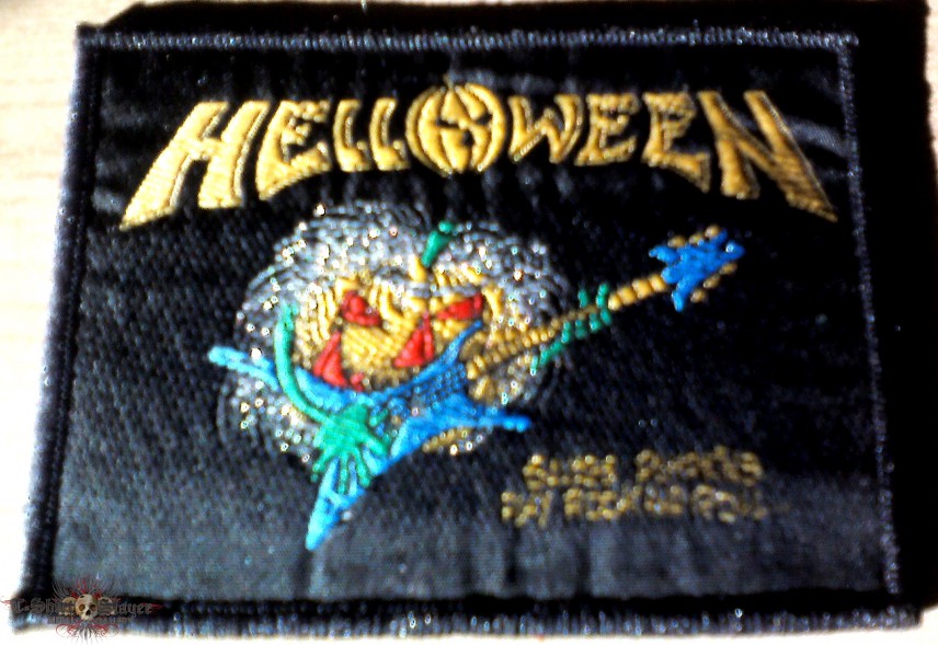 Helloween - Savage Pumpkins Play Rock &#039;n Roll woven patch