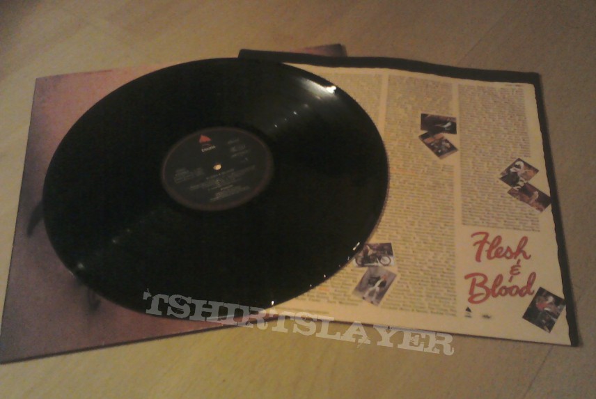 Other Collectable - Poison - Flesh &amp; Blood &#039;90 vinyl