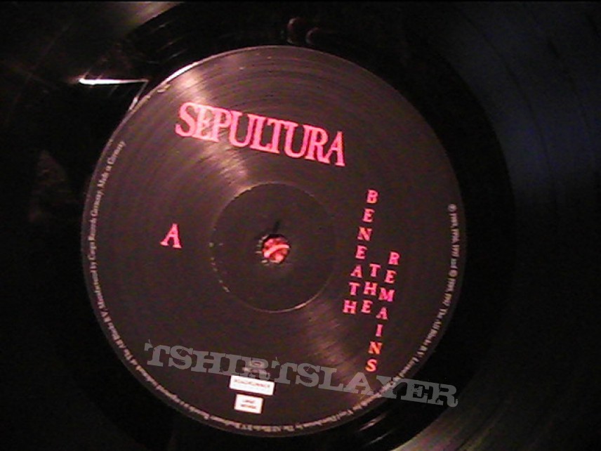 Other Collectable - Sepultura - Beneath the Remains lp