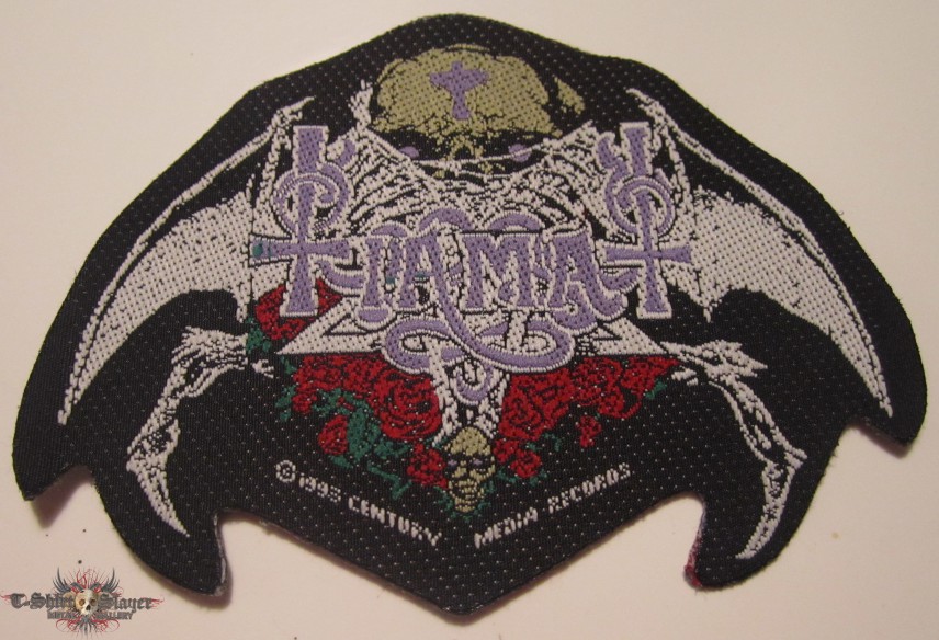 Tiamat Woven logo patch 1993