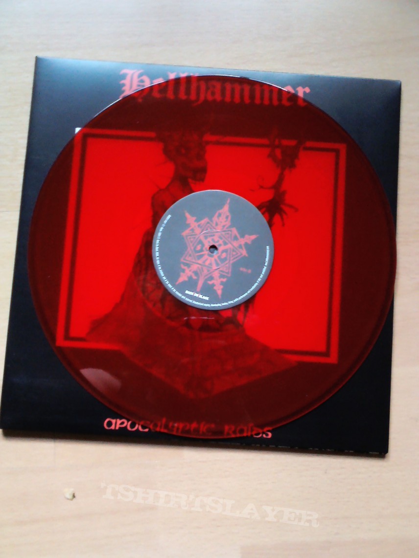 Hellhammer - Apocalyptic Raids clear red lp