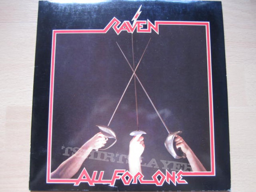 Other Collectable - Raven - All For One vinyl &#039;83