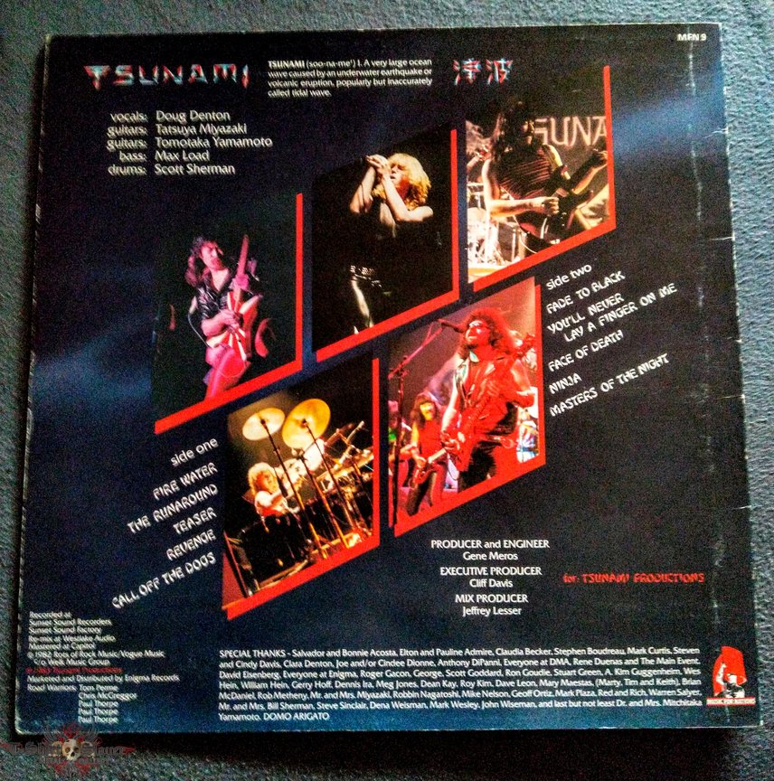 Tsunami - Tsunami LP