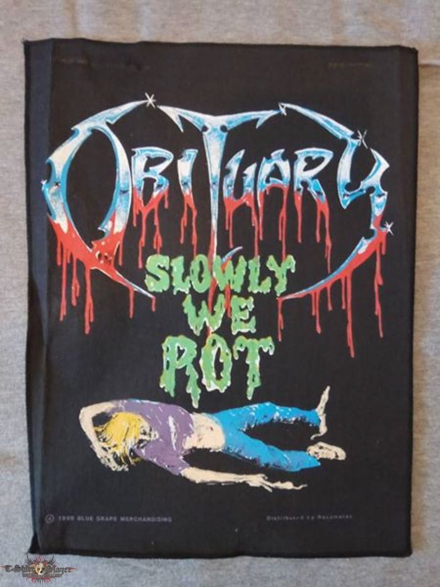 Obituary - Slowly We Rot Vintage BP