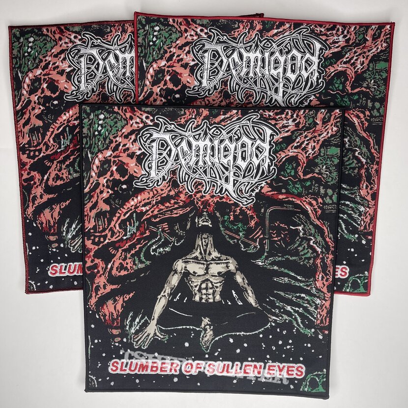 Demigod - Slumber Of Sullen Eyes Embroidery On Woven Back Patch