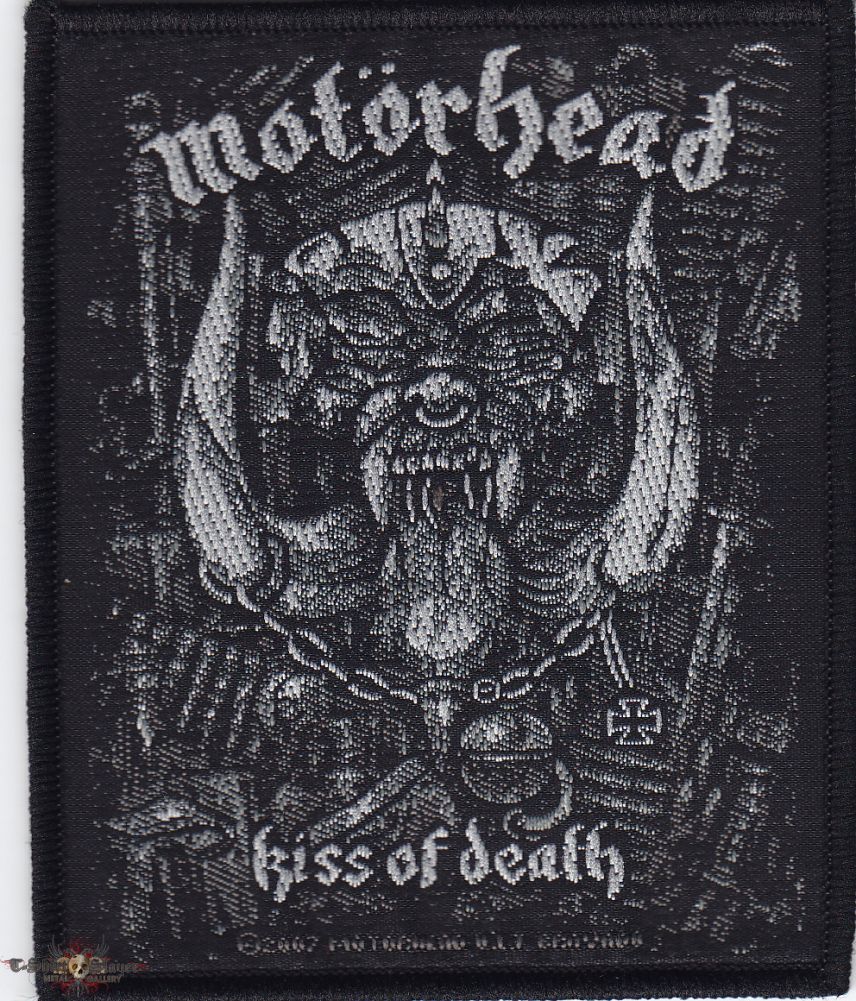 Motörhead, Motörhead - Kiss Of Death Patch (Syky's) | TShirtSlayer