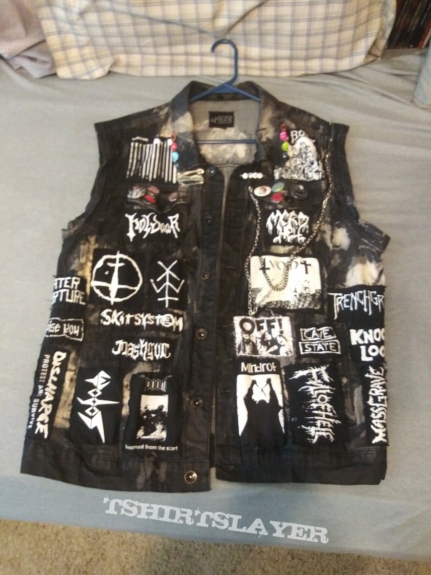 His Hero Is Gone Crusty Punk Vest | TShirtSlayer TShirt and BattleJacket  Gallery