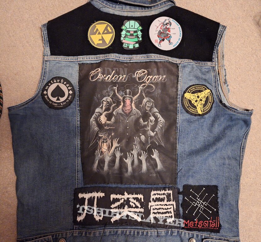 Orden Ogan Latest Blue Vest