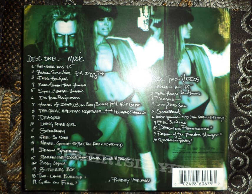 Rob Zombie - past, present and future CD+DVD digipak