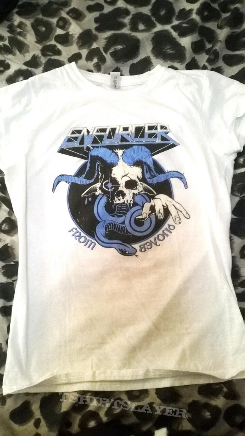 Enforcer From Beyond tour shirt