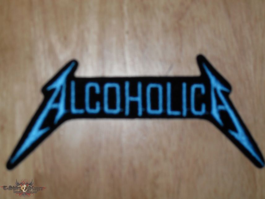 Metallica, Metallica Alcoholica Patch Patch (Rodbo's) | TShirtSlayer