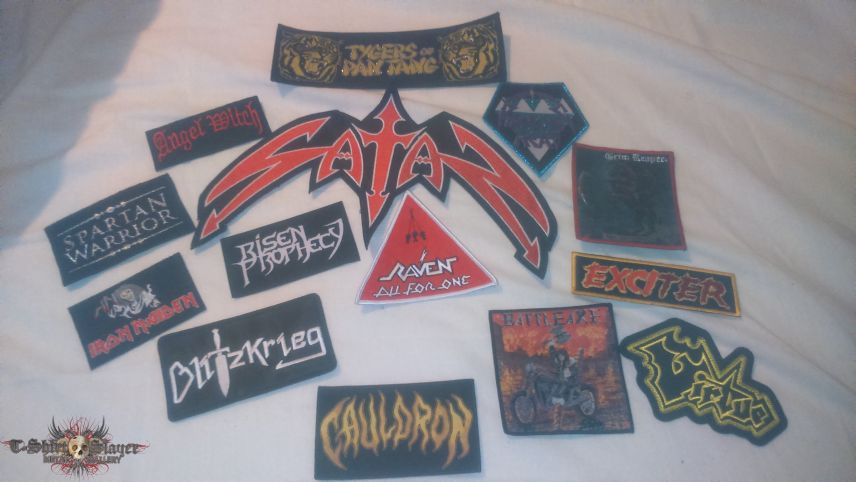 Angel Witch NWOBHM patch collection update, another bloody one.