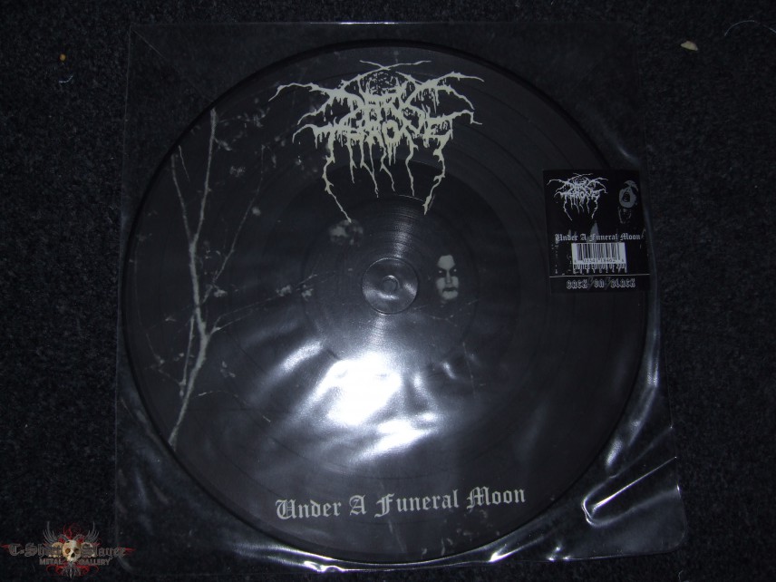 Darkthrone - Under a funeral moon picture disc limited edition 