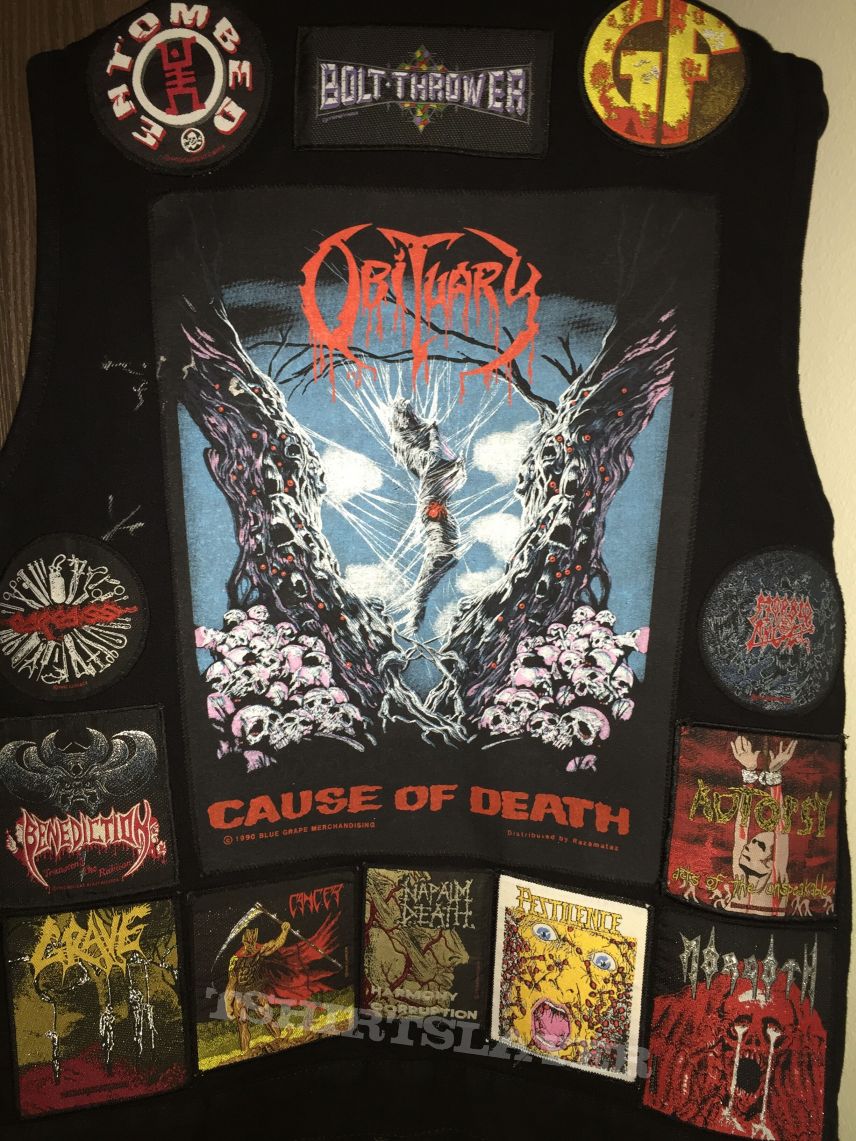 Obituary Death Metal Vest 666% Completed!