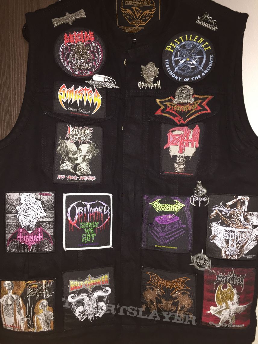 Obituary Death Metal Vest 666% Completed!