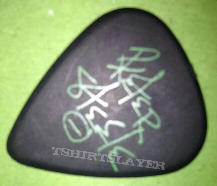 Peter Steele (Carnivore, Type O Negative)  bass guitar pick