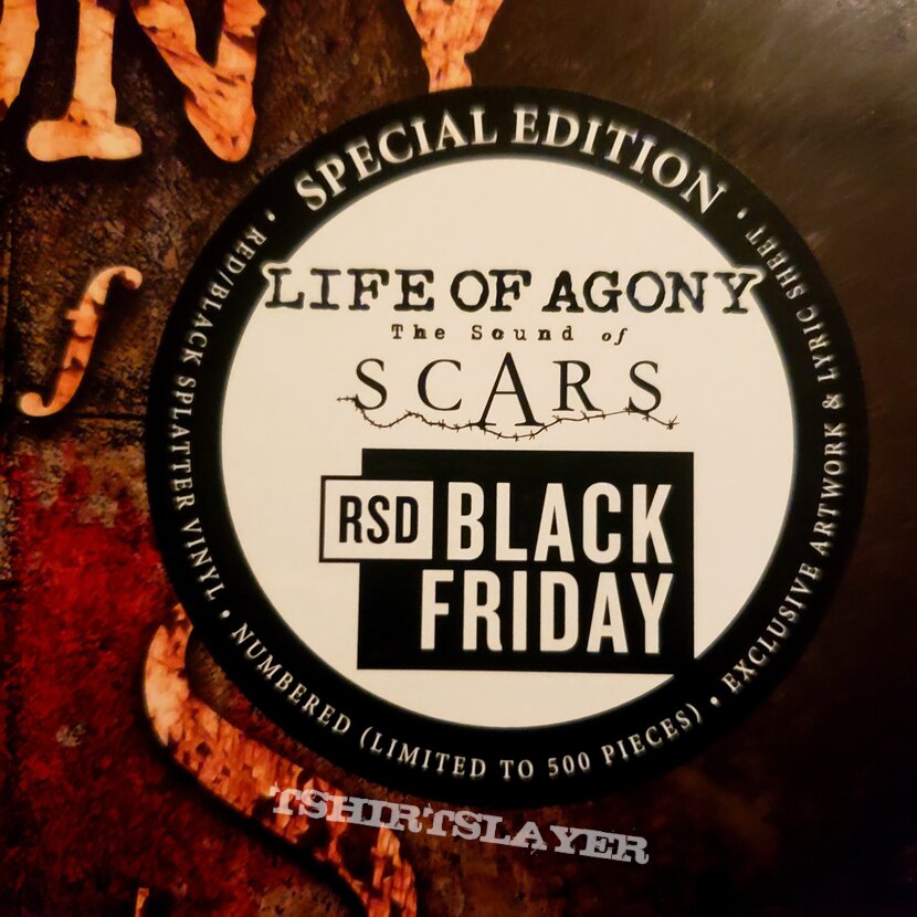 Life Of Agony - &#039;The Sound Of Scars&#039; RSD LTD EDT Splatter Vinyl