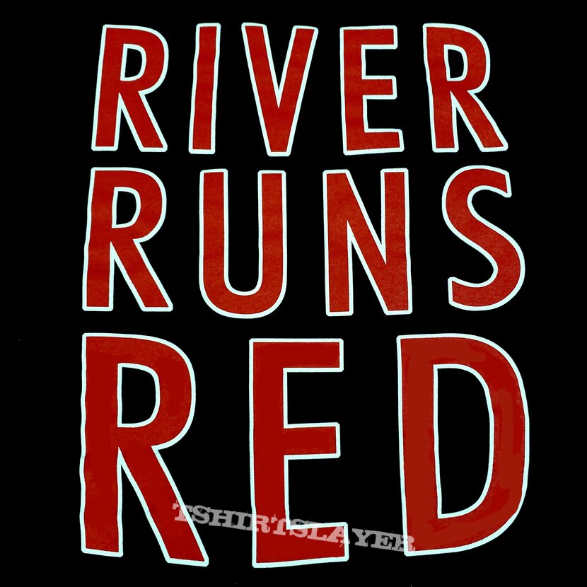 Life Of Agony - &#039;River Runs Red&#039; circle logo t-shirt