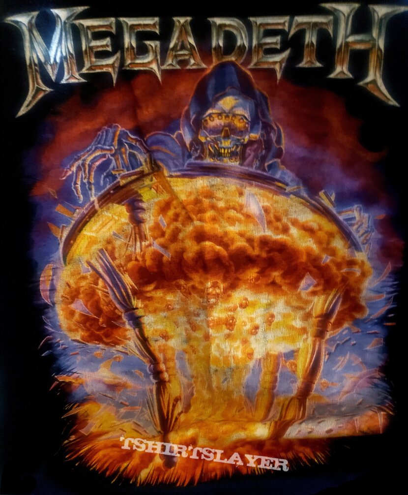 is Særlig Socialist Megadeth - Countdown To Extinction 20th Anniversry US Tour T-Shirt |  TShirtSlayer TShirt and BattleJacket Gallery