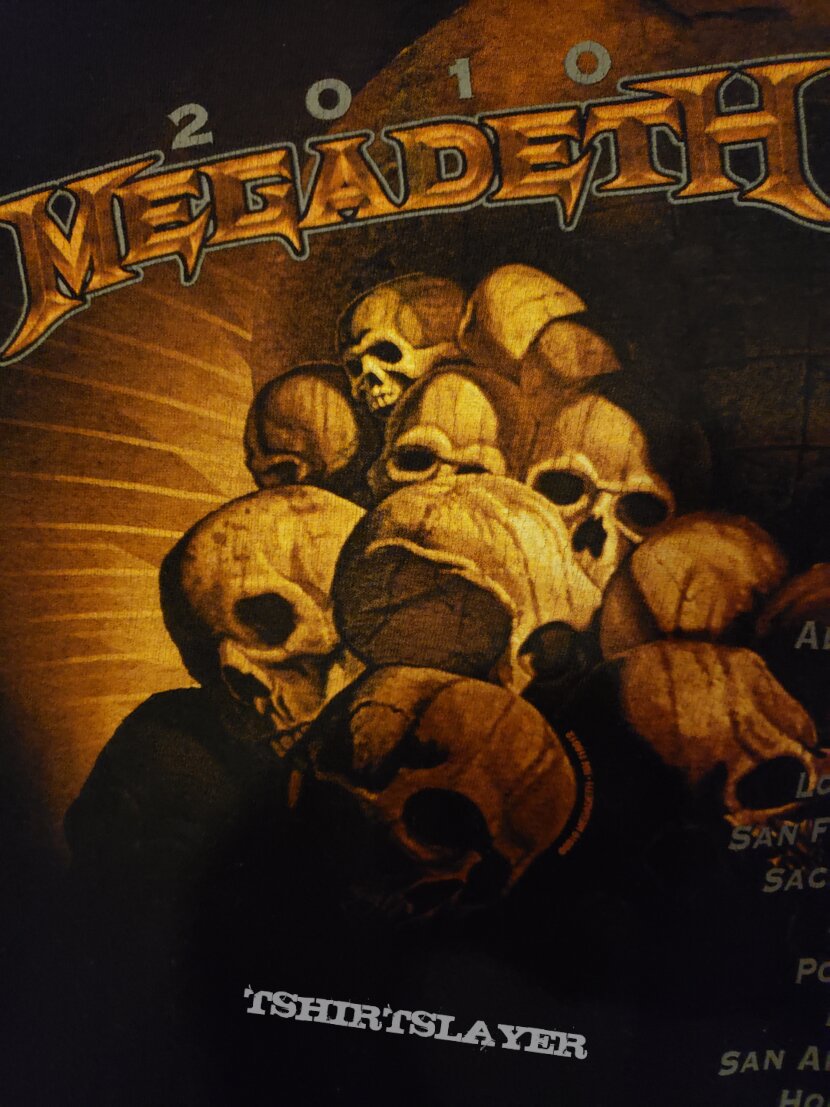 Megadeth - &#039;Oxidation Of Nations&#039; design for Rust In Peace 20th Anniversary Tour Shirt