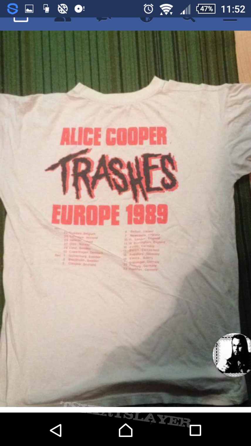 Alice cooper trash original 