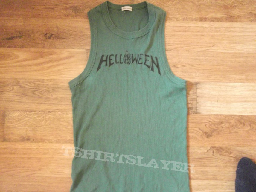 Helloween D.I.Y painted band t-shirts