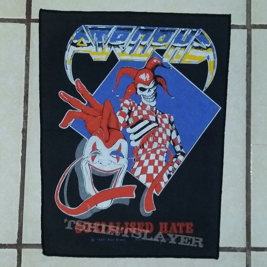 Atrophy-Socialised Hate backpatch