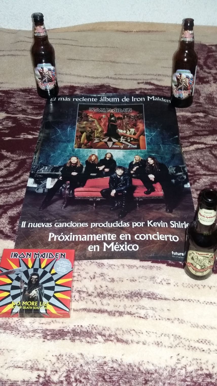 Iron Maiden-Mexico Event Promo Poster 2003/2004