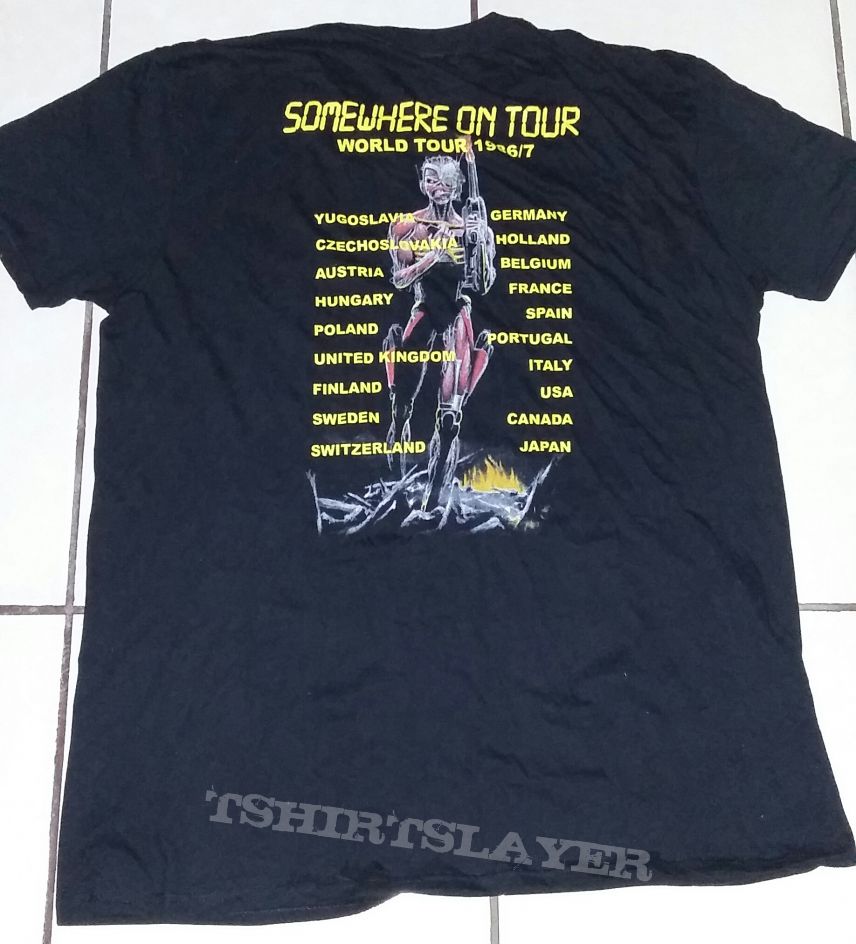 Iron Maiden-Somewhere In Time/Somewhere On Tour &#039;86/&#039;87 Reprint 