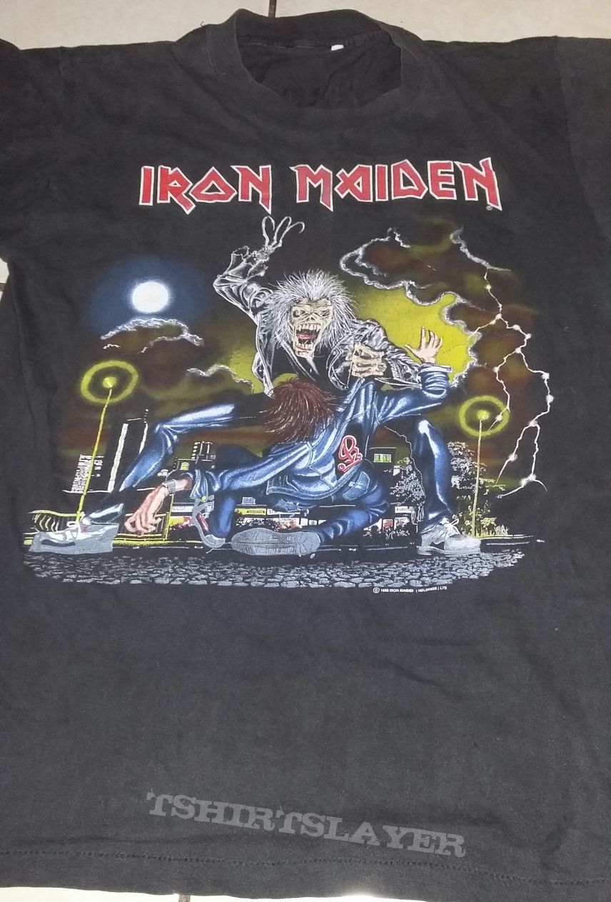 Iron Maiden-No Prayer On The Road/Hooks In You shirt