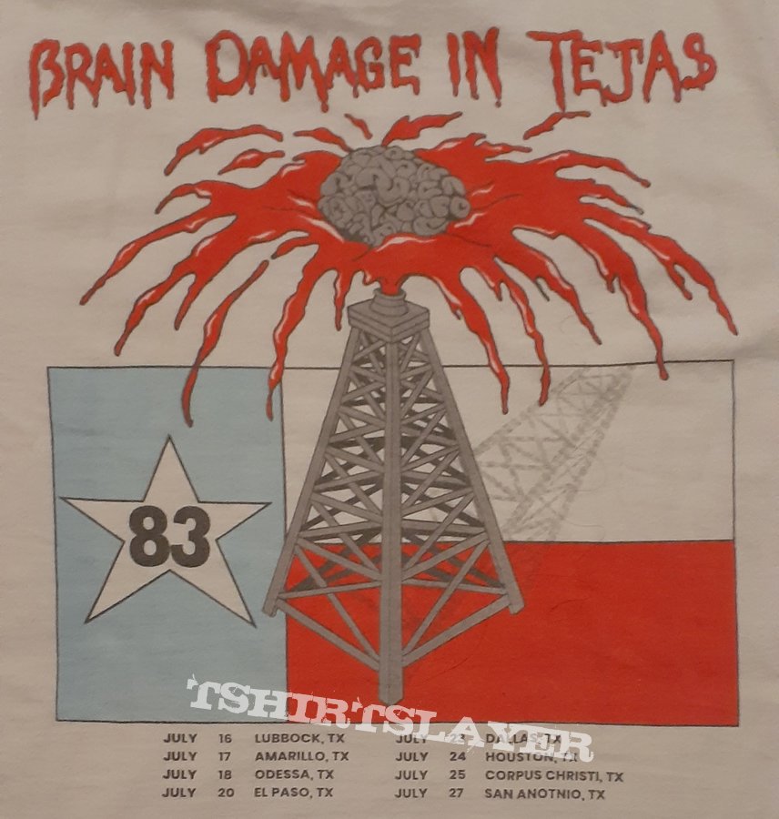 Iron Maiden - Brain Damage In Tejas 1983 Remaster(2019)